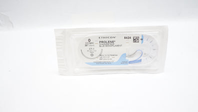 Ethicon 8424 0 PROLENE Polypropylene Stre CT-1, 36mm 1/2c Taper, 30inch (x)
